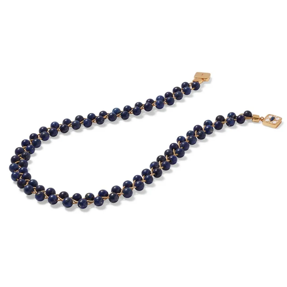 Clearance Spanish Baldric Lapis Braided Necklace Necklaces