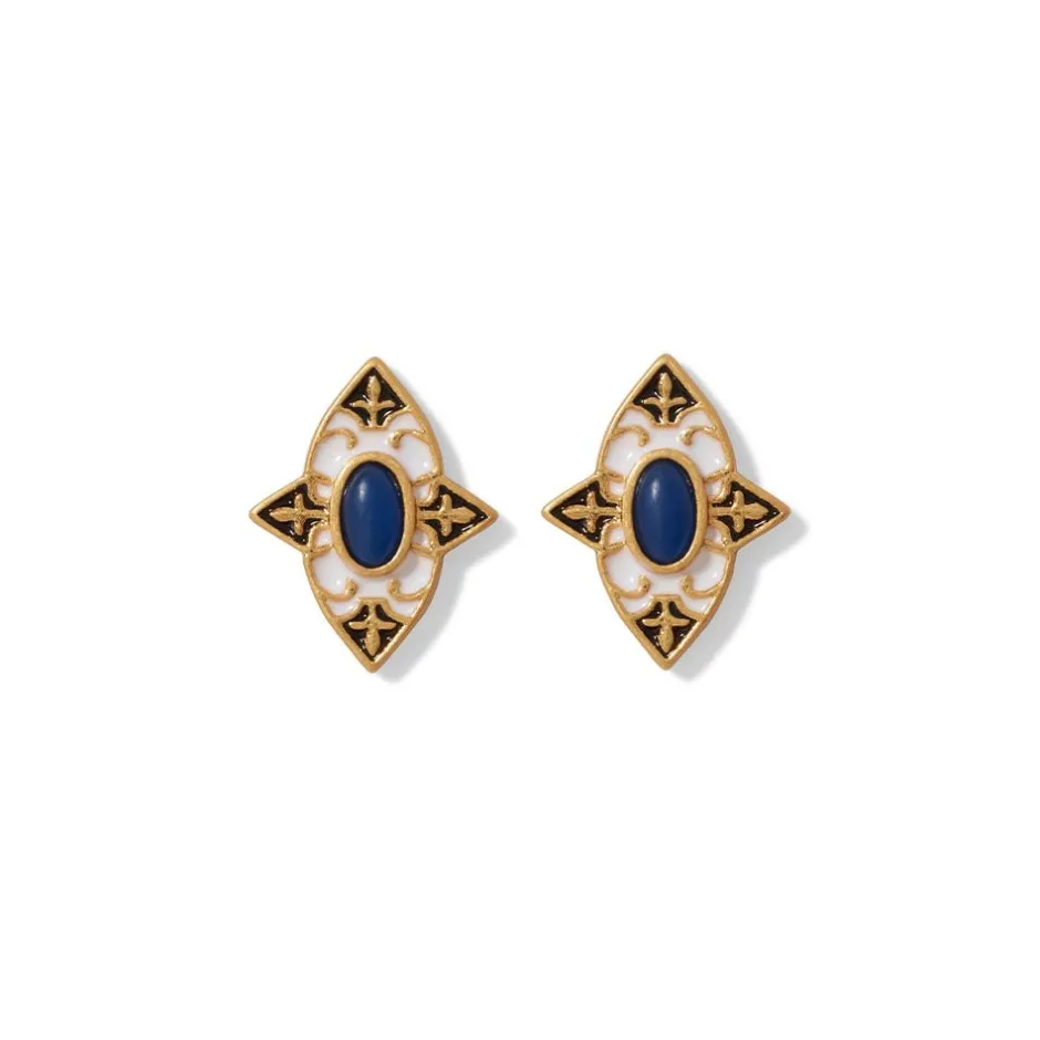 Sale Spanish Baldric Lapis Stud Earrings Earrings