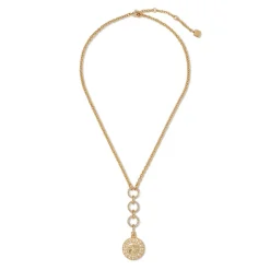 Sale Spanish Day and Night Reversible Lariat Pendant Necklace Necklaces
