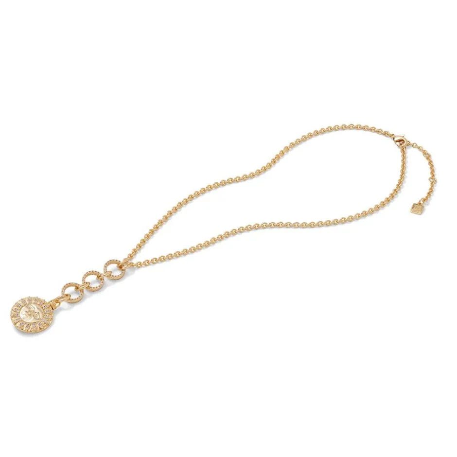 Sale Spanish Day and Night Reversible Lariat Pendant Necklace Necklaces