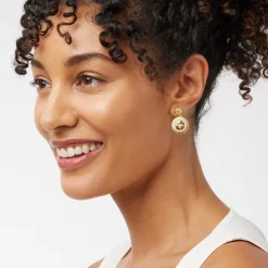 Hot Spanish Day and Night Sun Drop Earrings Earrings