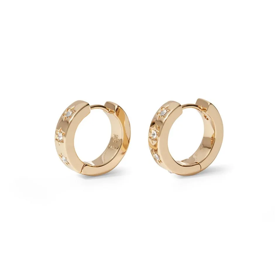 Hot Star Huggie Earrings Earrings