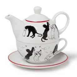 Sale Steinlen Cats Tea-for-One Set Tableware