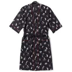 Online Steinlen Cats Unisex Cotton Robe Clothing