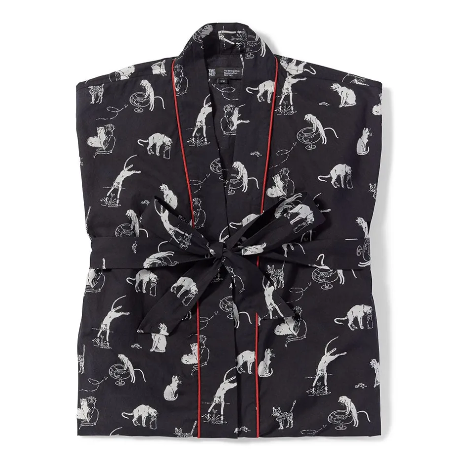 Online Steinlen Cats Unisex Cotton Robe Clothing