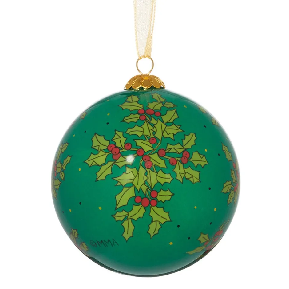 Best Tait-Henson Angel of the Evergreens Hand-Painted Glass Ornament Ornaments