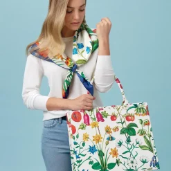 The Met Cloisters Garden Oversize Structured Tote Bags