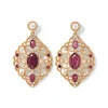 Outlet Turkish Amethyst Statement Earrings Earrings