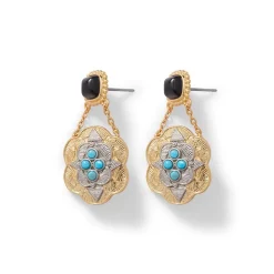 Discount Turkmen Chain Drop Earrings Earrings