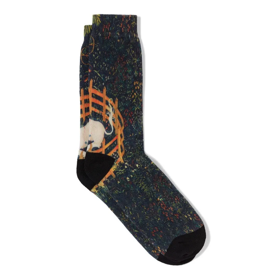 Unicorn in a Garden Socks Small Accessories