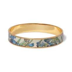 Best Van Gogh Irises Enamel Bangle Bracelets
