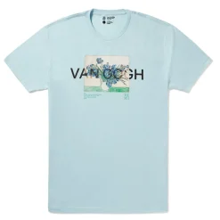 New Van Gogh Irises Unisex Tee Clothing