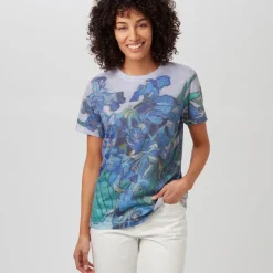 Outlet Van Gogh Irises Women's Tee Clothing