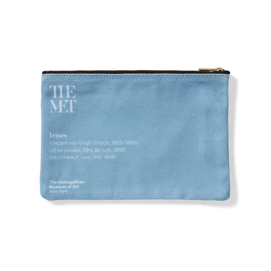 Van Gogh Irises Zip Pouch Bags
