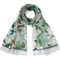 Online Van Gogh Roses Oblong Silk Scarf Scarves & Wraps