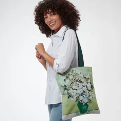 New Van Gogh Roses Tote Bags