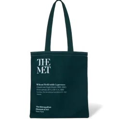 Outlet Van Gogh Wheat Field with Cypresses Tote Bags