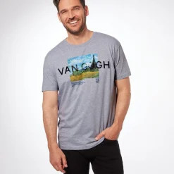 Clearance Van Gogh Wheat Field With Cypresses Unisex Tee Clothing