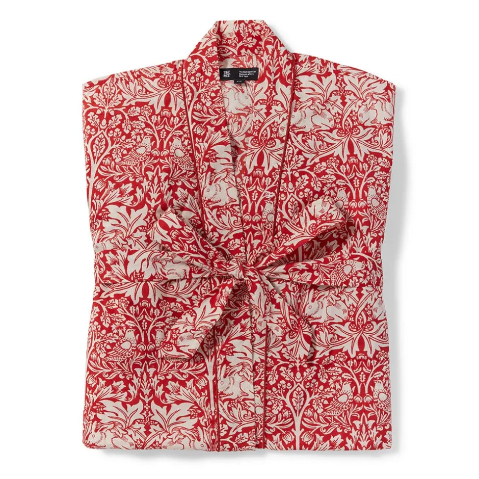 Discount William Morris Brother Rabbit Unisex Cotton Robe Clothing