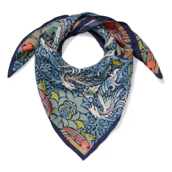 Online William Morris Peacock and Dragon Square Silk Scarf Scarves & Wraps