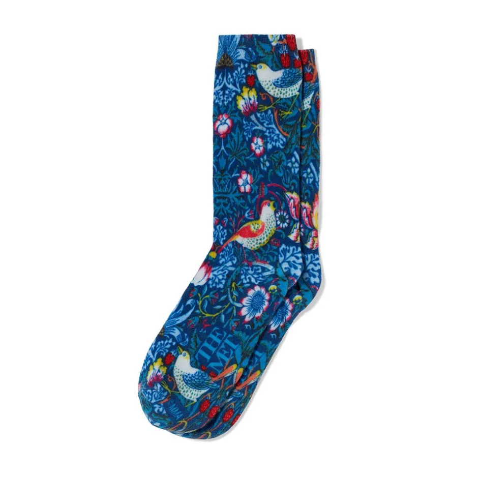 Hot William Morris Strawberry Thief Women's Socks Small Accessories