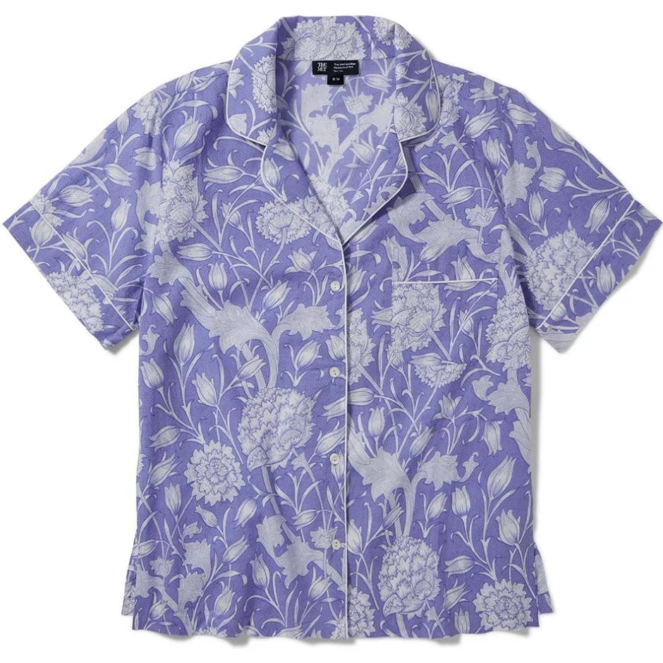 William Morris Wild Tulip Women's Cotton Pajamas Clothing