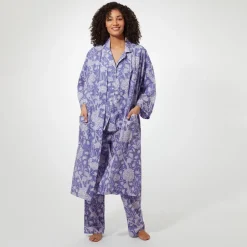 William Morris Wild Tulip Women's Cotton Robe Clothing