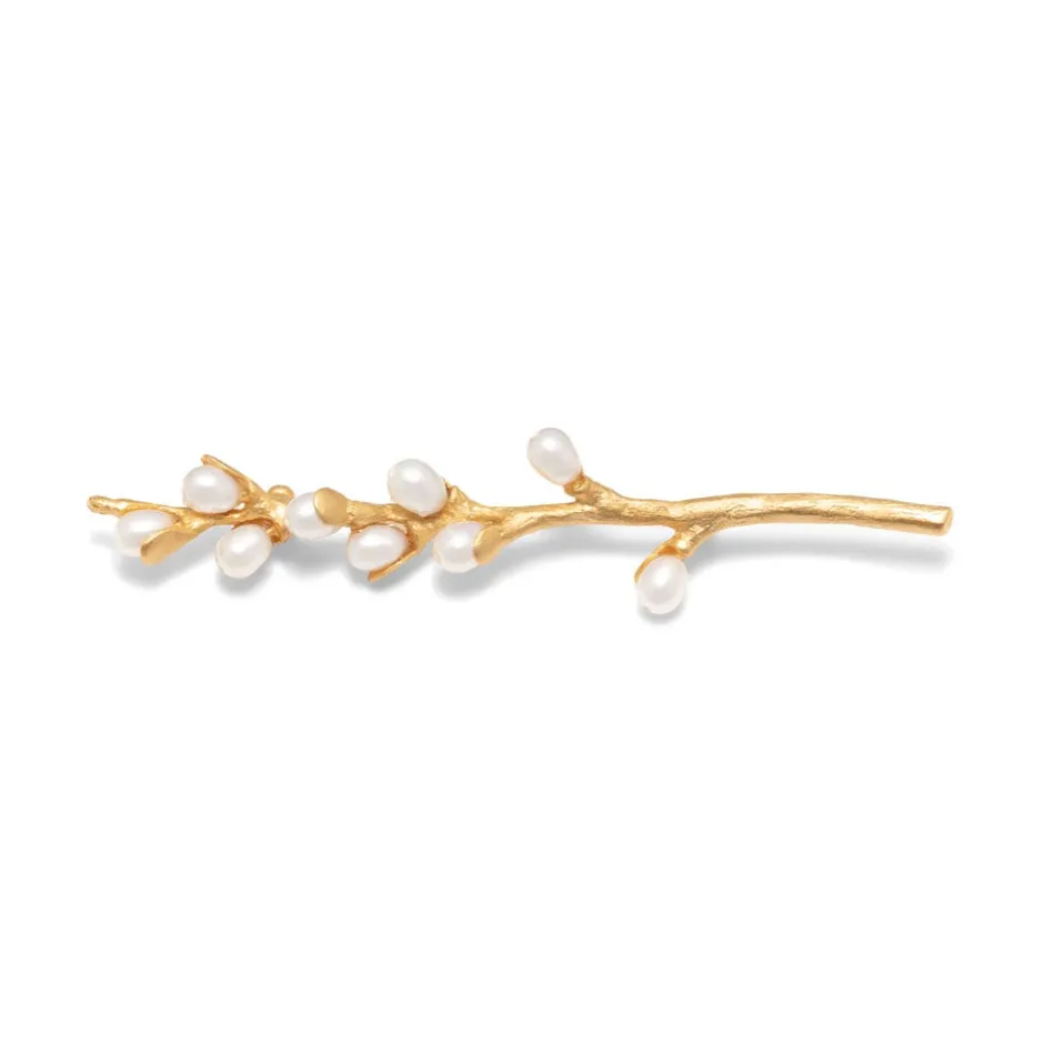 Online Willow Catkins Pearl Brooch Pins & Brooches